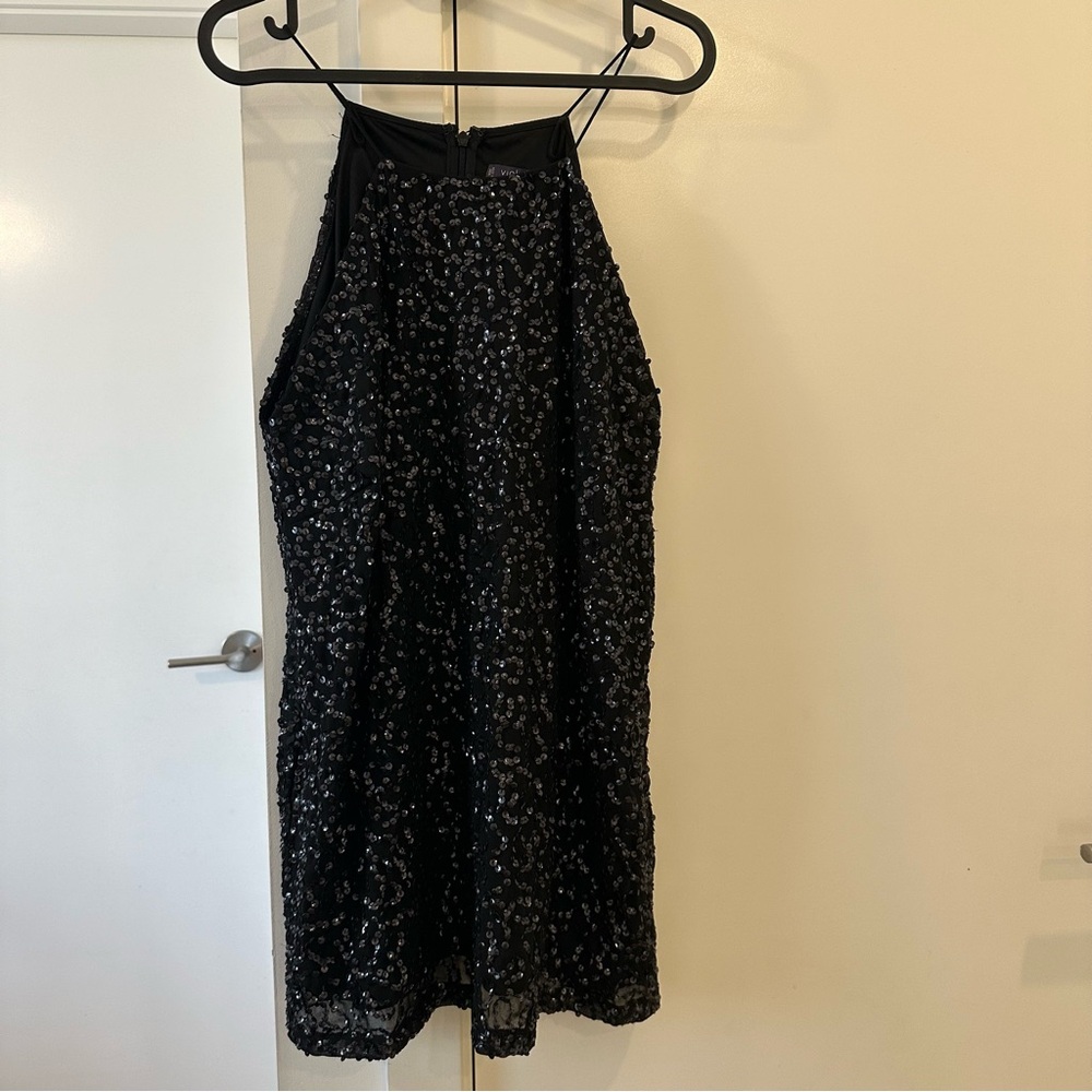 Mango Sequin Mini Dress